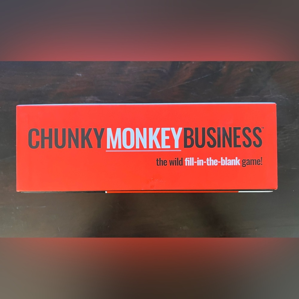 Chunky Monkey Business Card Game - Brown - Picture 3 of 7